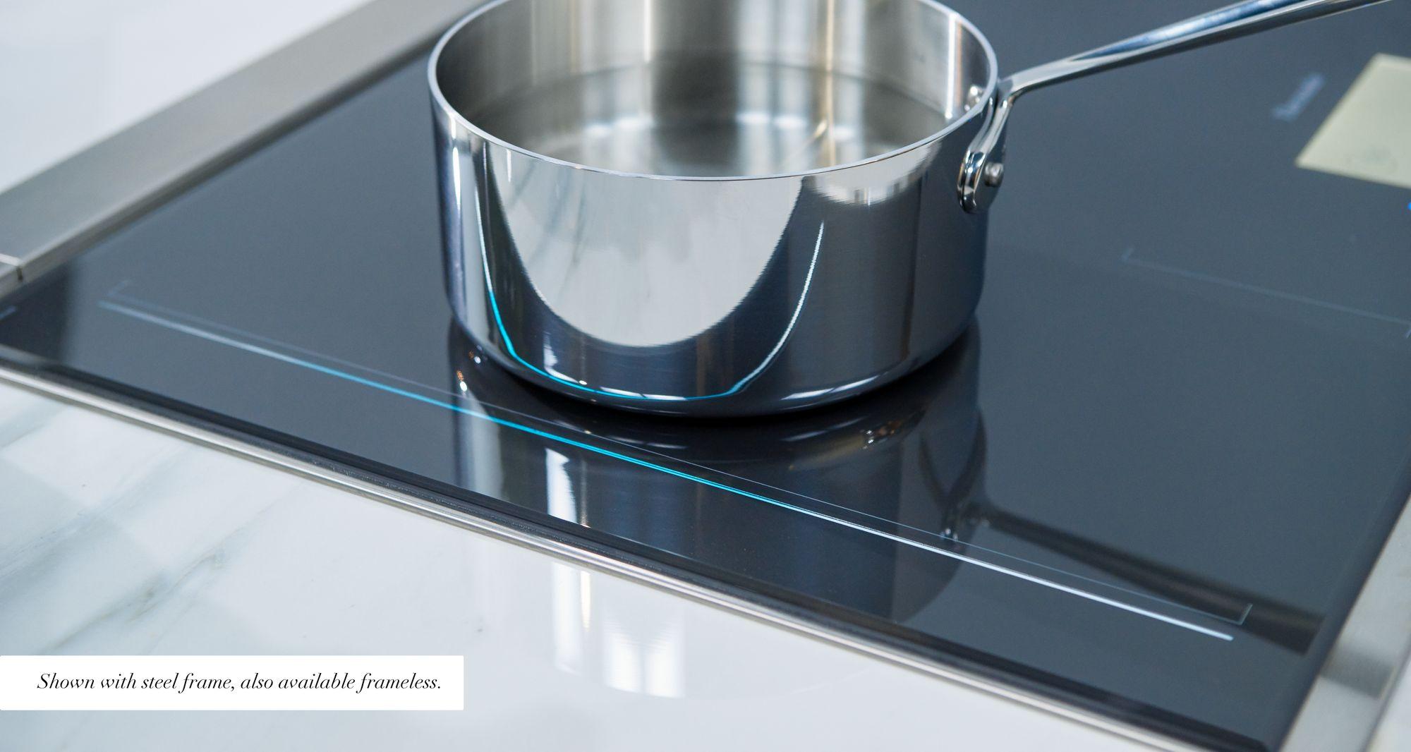 Thermador CIT30YWBB Freedom® Induction Cooktop 30'' Dark Gray, Surface Mount Without Frame Cit30Ywbb
