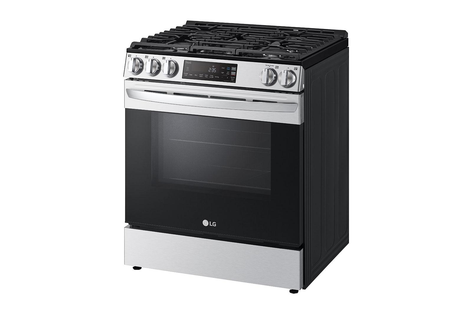 Lg LSGL5831F 5.8 Cu Ft. Smart Wi-Fi Enabled Gas Slide-In Range With Easyclean®