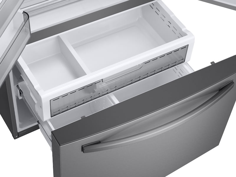 Samsung RF28R6221SR 28 Cu. Ft. 3-Door French Door Refrigerator With Autofill Water Pitcher In Stainless Steel