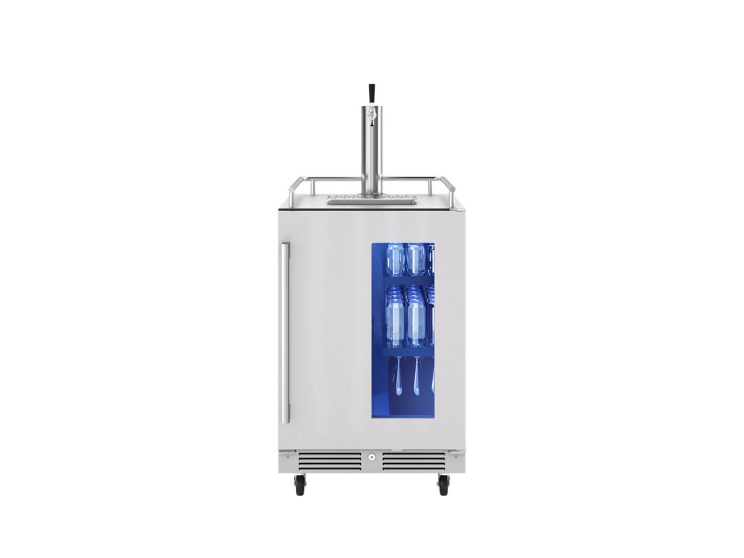 Zephyr PRKB24C01AG 24" Kegerator & Beverage Cooler