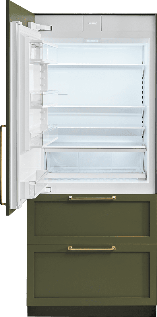 Sub-Zero IT36CIIDLH 36" Designer Over-And-Under Refrigerator/Freezer With Internal Dispenser And Ice Maker - Panel Ready