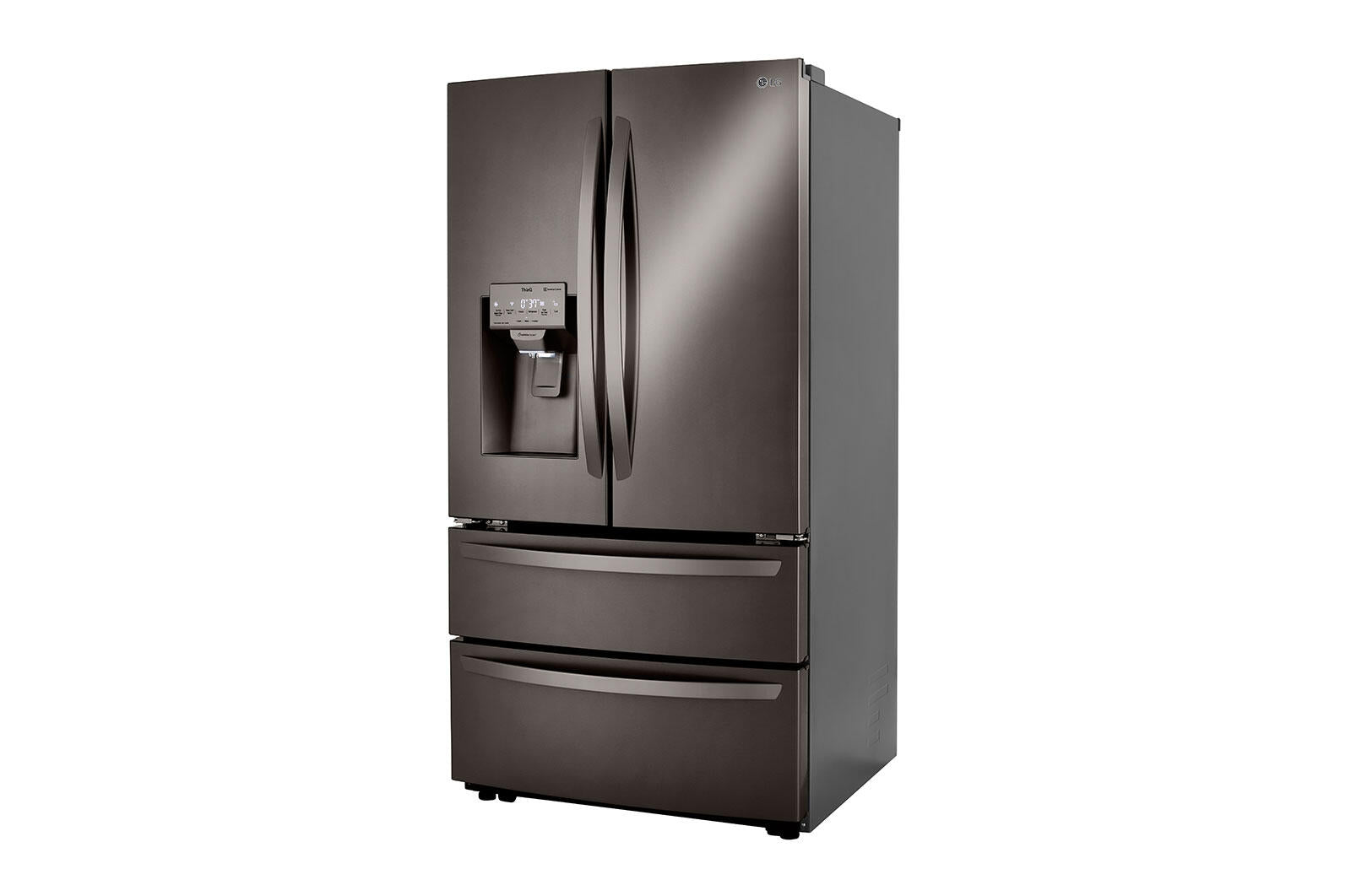 Lg LRMXC2206D 22 Cu Ft. Smart Counter Depth Double Freezer Refrigerator With Craft Ice™