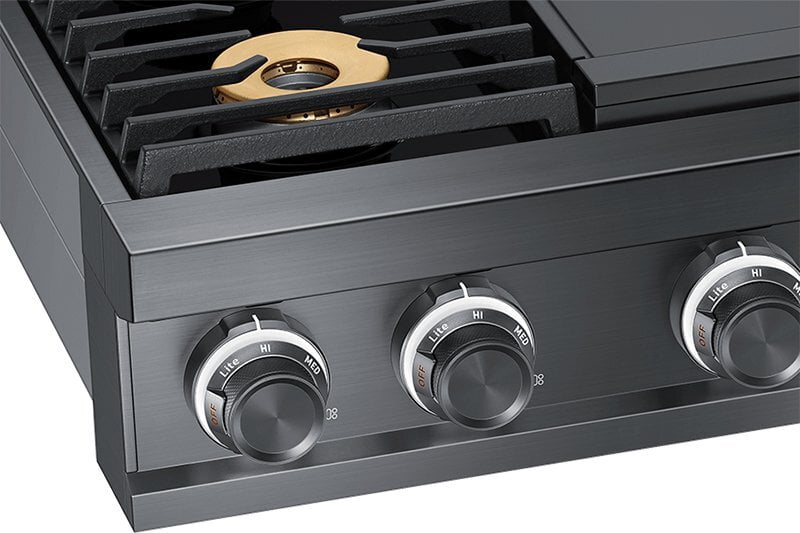 Dacor DTT36M974PM 36" Rangetop, Graphite, Liquid Propane