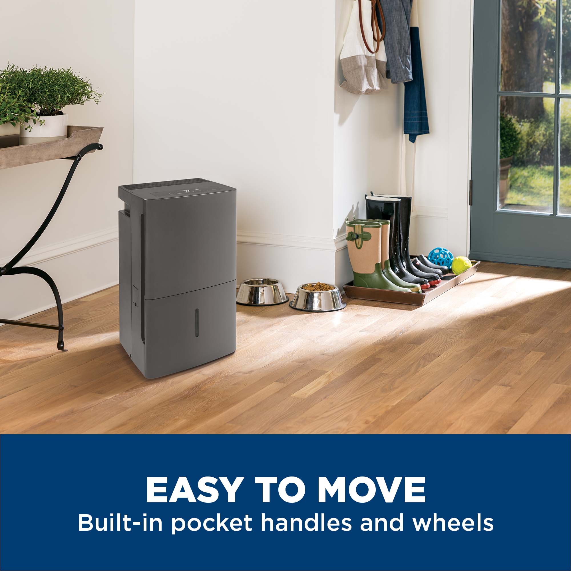 Ge Appliances APEW50LZ Ge® Energy Star® 50 Pint Portable Dehumidifier With Built-In Pump For Wet Spaces