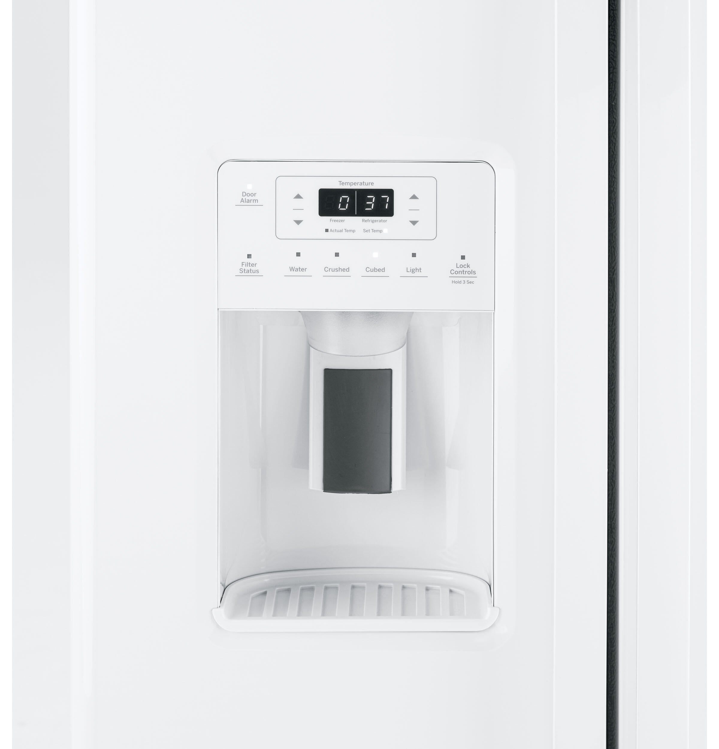 Ge Appliances GSE25GGPWW Ge® Energy Star® 25.3 Cu. Ft. Side-By-Side Refrigerator