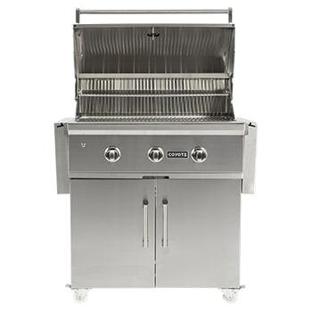 Coyote C1FTCART 30" Flat Top Grill Cart