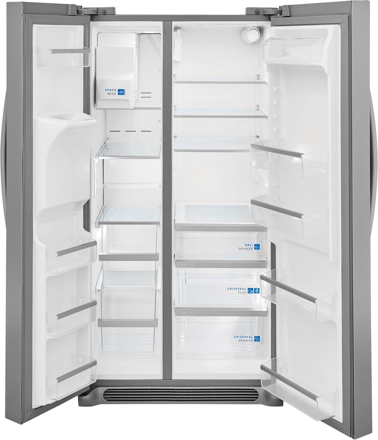 Frigidaire GRSS2652AF Frigidaire Gallery 25.6 Cu. Ft. 36'' Standard Depth Side By Side Refrigerator