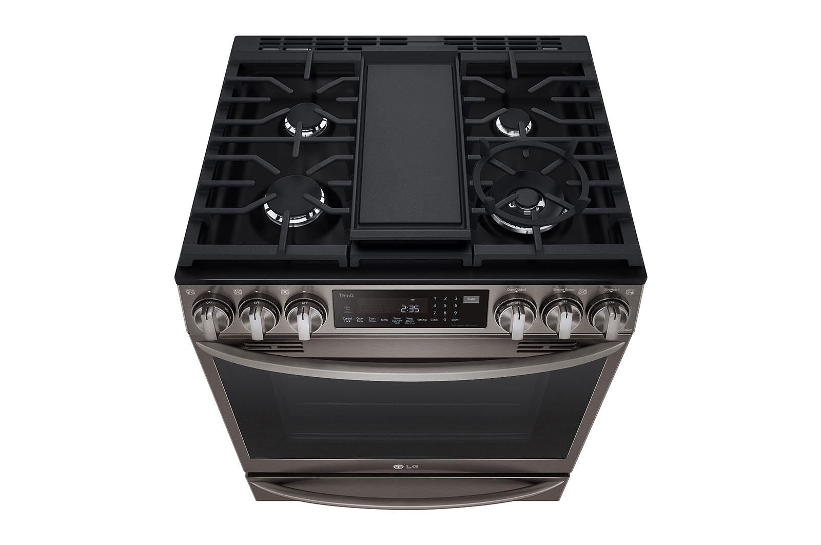 Lg LSGL6337D 6.3 Cu Ft. Smart Wi-Fi Enabled Probake Convection® Instaview™ Gas Slide-In Range With Air Fry
