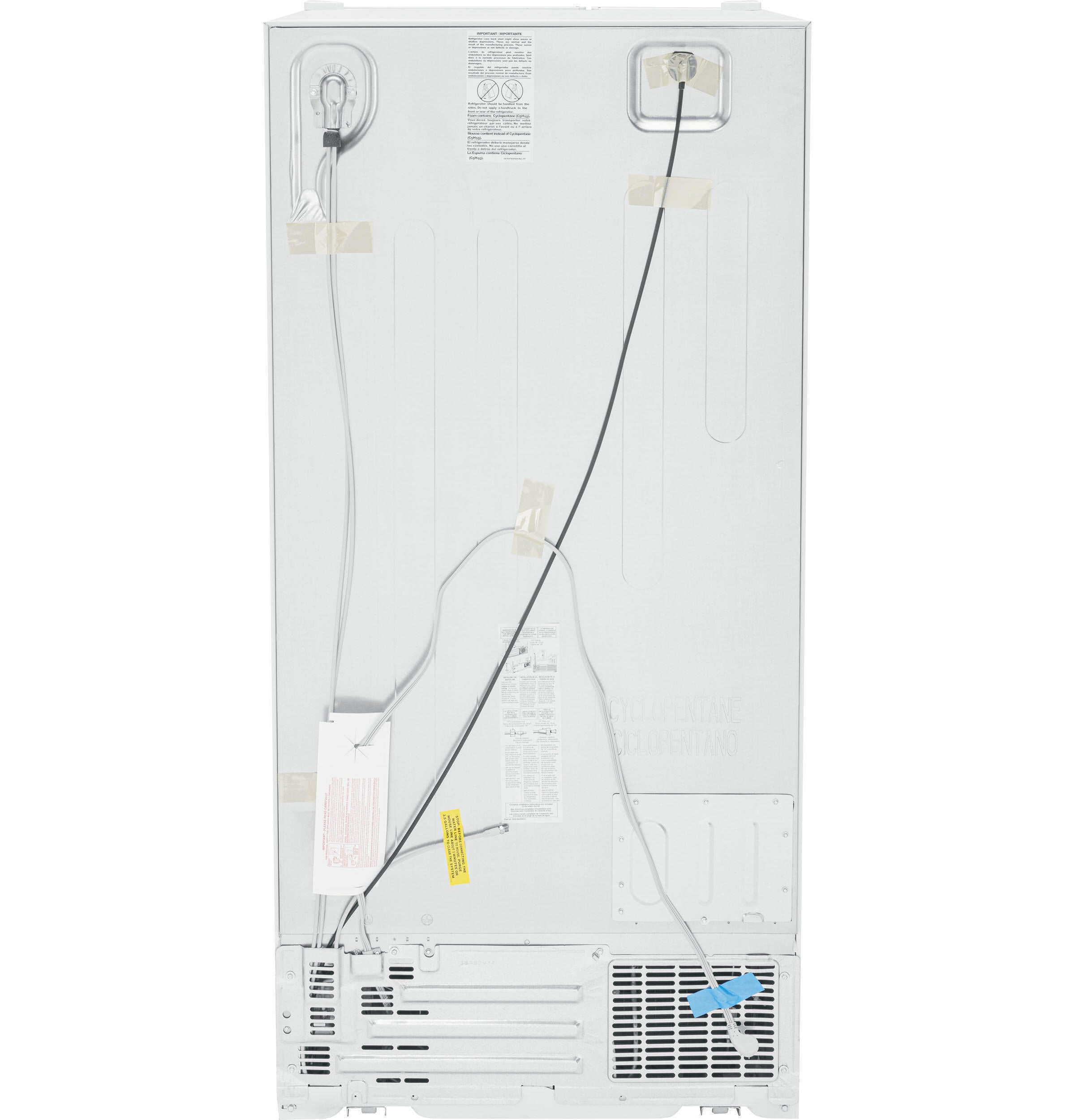 Ge Appliances GSE23GGPWW Ge® Energy Star® 23.0 Cu. Ft. Side-By-Side Refrigerator