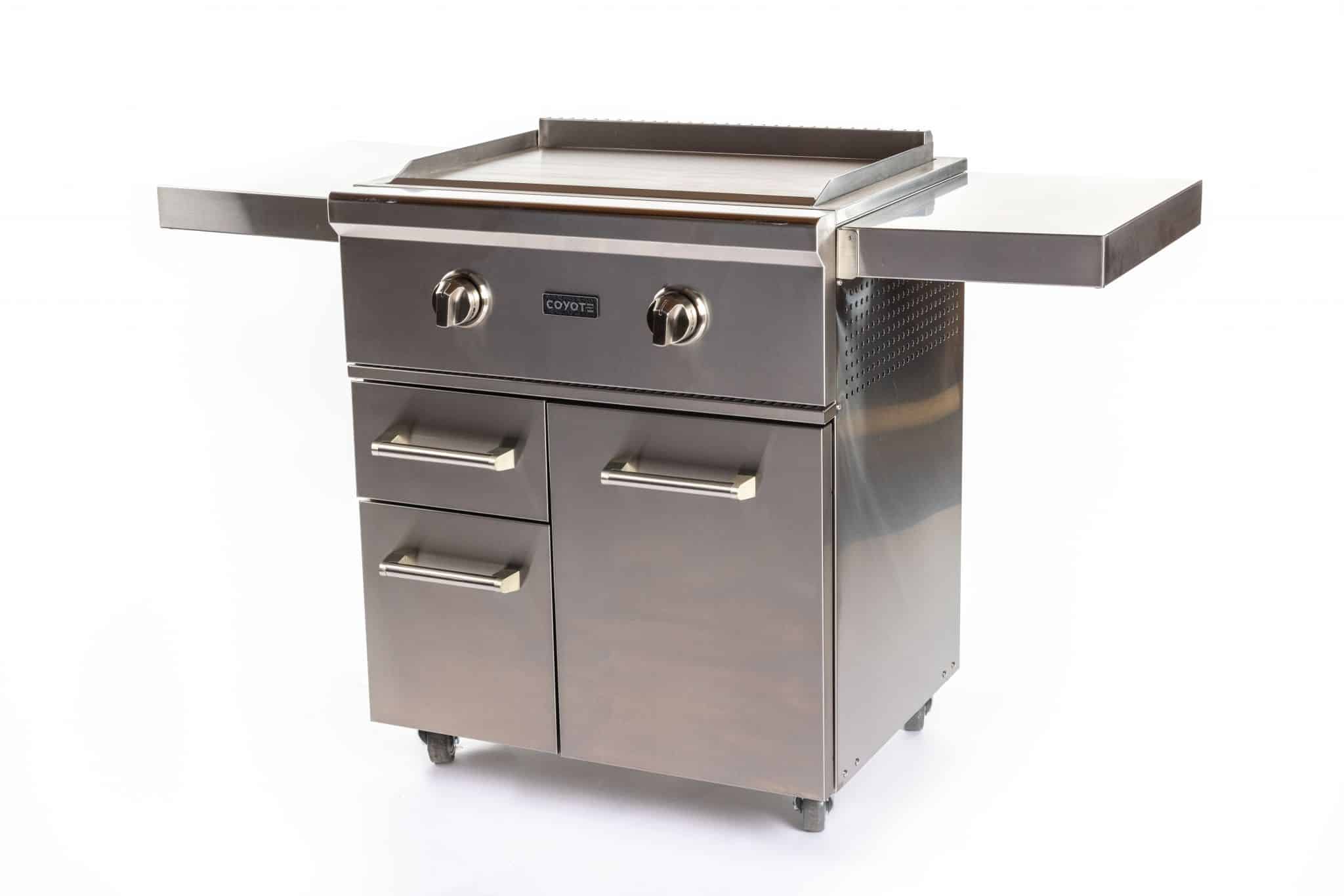 Coyote C1FTG30NG 30" Flat Top Grill Built-In; Ng