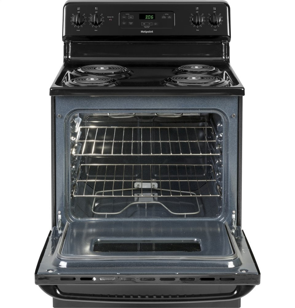Hotpoint RBS360DMBB Hotpoint® 30" Free-Standing Standard Clean Electric Range