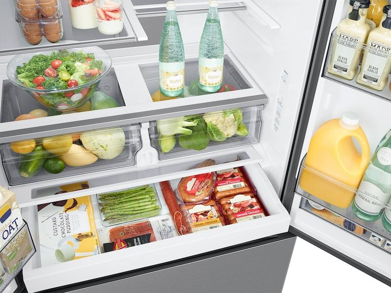 Samsung RF27CG5400SR 26 Cu. Ft. Mega Capacity Counter Depth 3-Door French Door Refrigerator With Four Types Of Ice In Stainless Steel