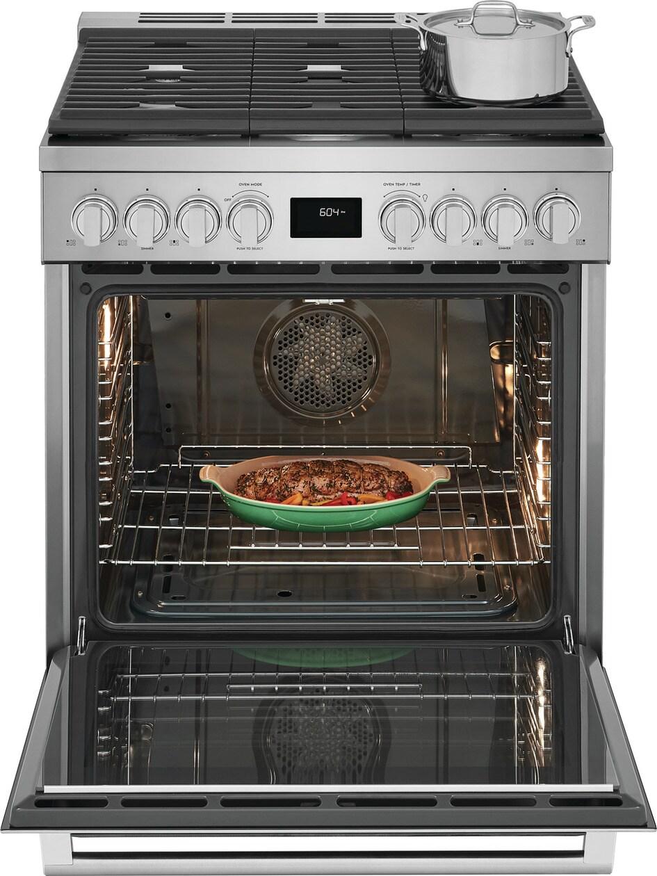 Electrolux ECFG3068AS Electrolux 30" Front Control Freestanding Gas Range