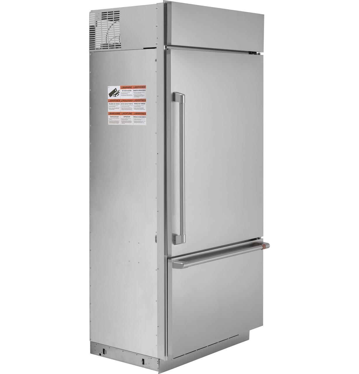 Cafe CDB36RP2PS1 Café™ 21.3 Cu. Ft. Built-In Bottom-Freezer Refrigerator