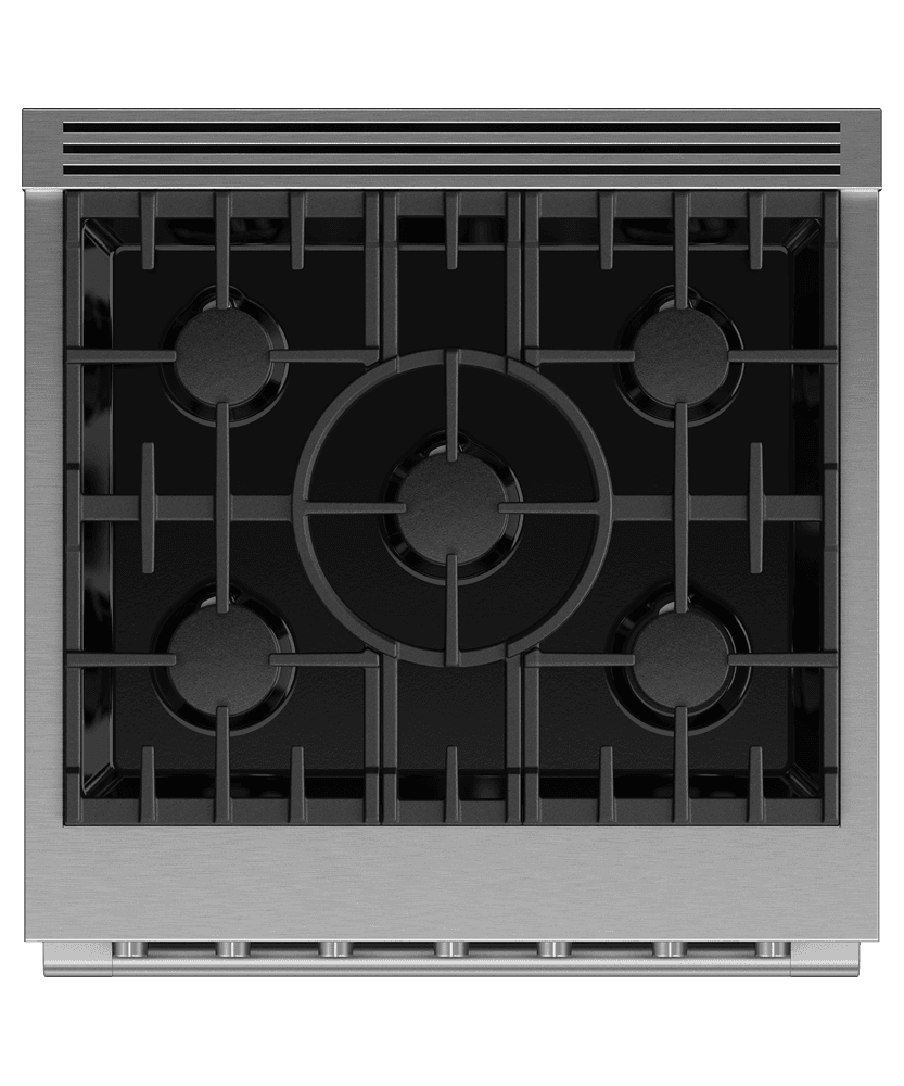 Fisher & Paykel RGV3305L Gas Range, 30", 5 Burners, Lpg