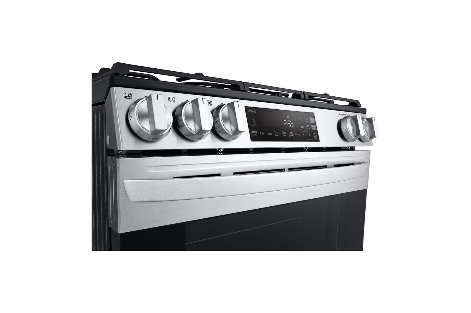 Lg LSGL5831F 5.8 Cu Ft. Smart Wi-Fi Enabled Gas Slide-In Range With Easyclean®
