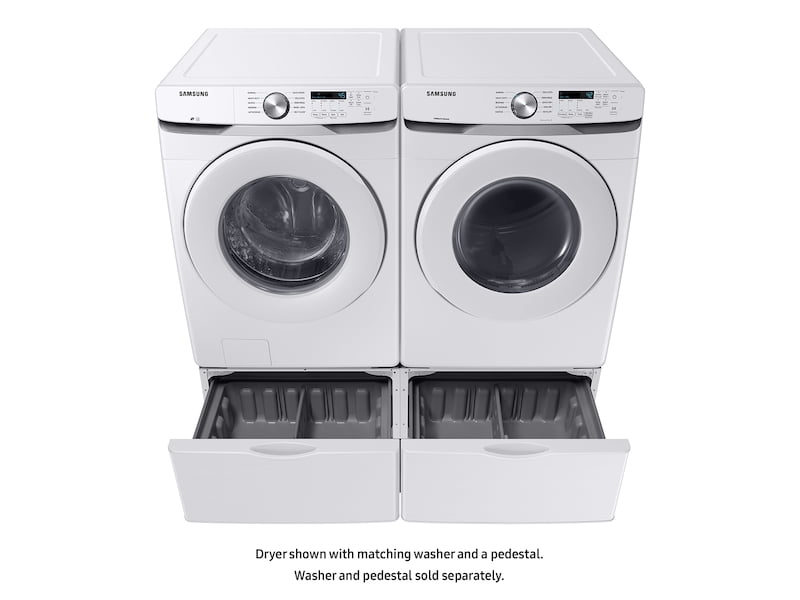 Samsung DVG45T6000W 7.5 Cu. Ft. Gas Dryer With Sensor Dry In White