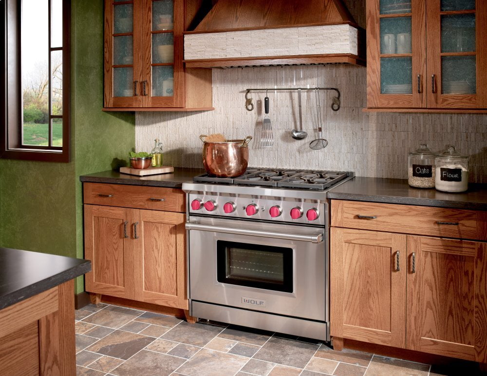 Wolf GR366LP 36" Gas Range - 6 Burners