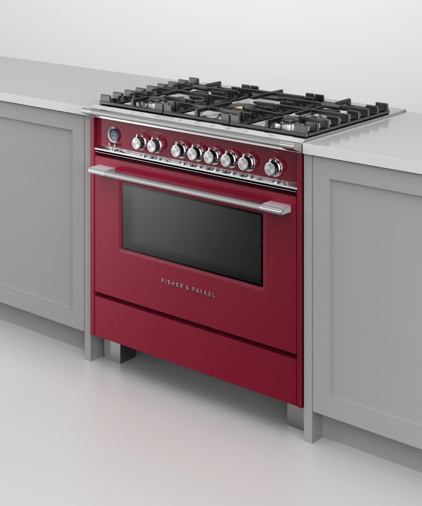 Fisher & Paykel OR36SCG6R1 Dual Fuel Range, 36