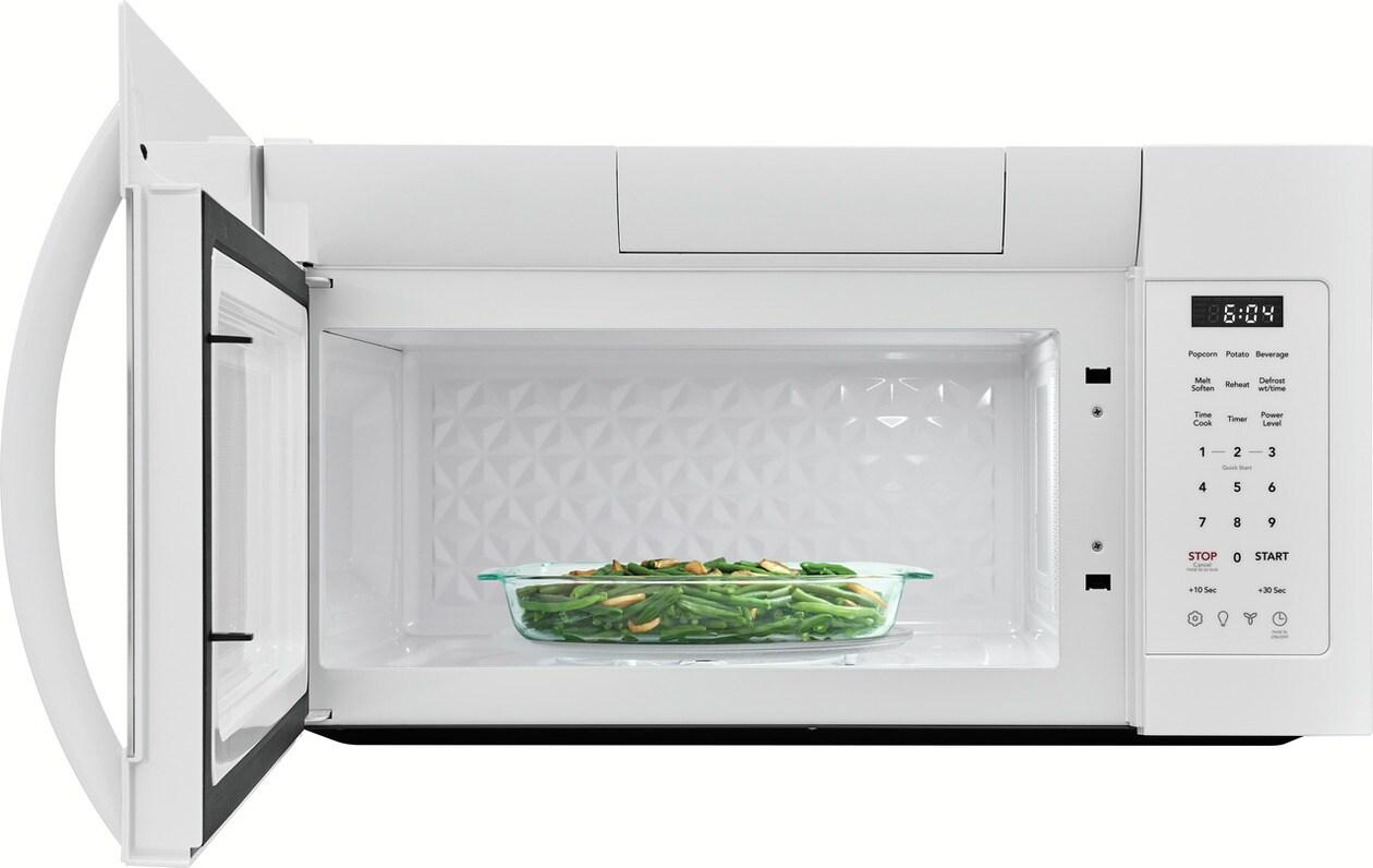 Frigidaire FMOS1846BW Frigidaire 1.8 Cu. Ft. Over-The-Range Microwave