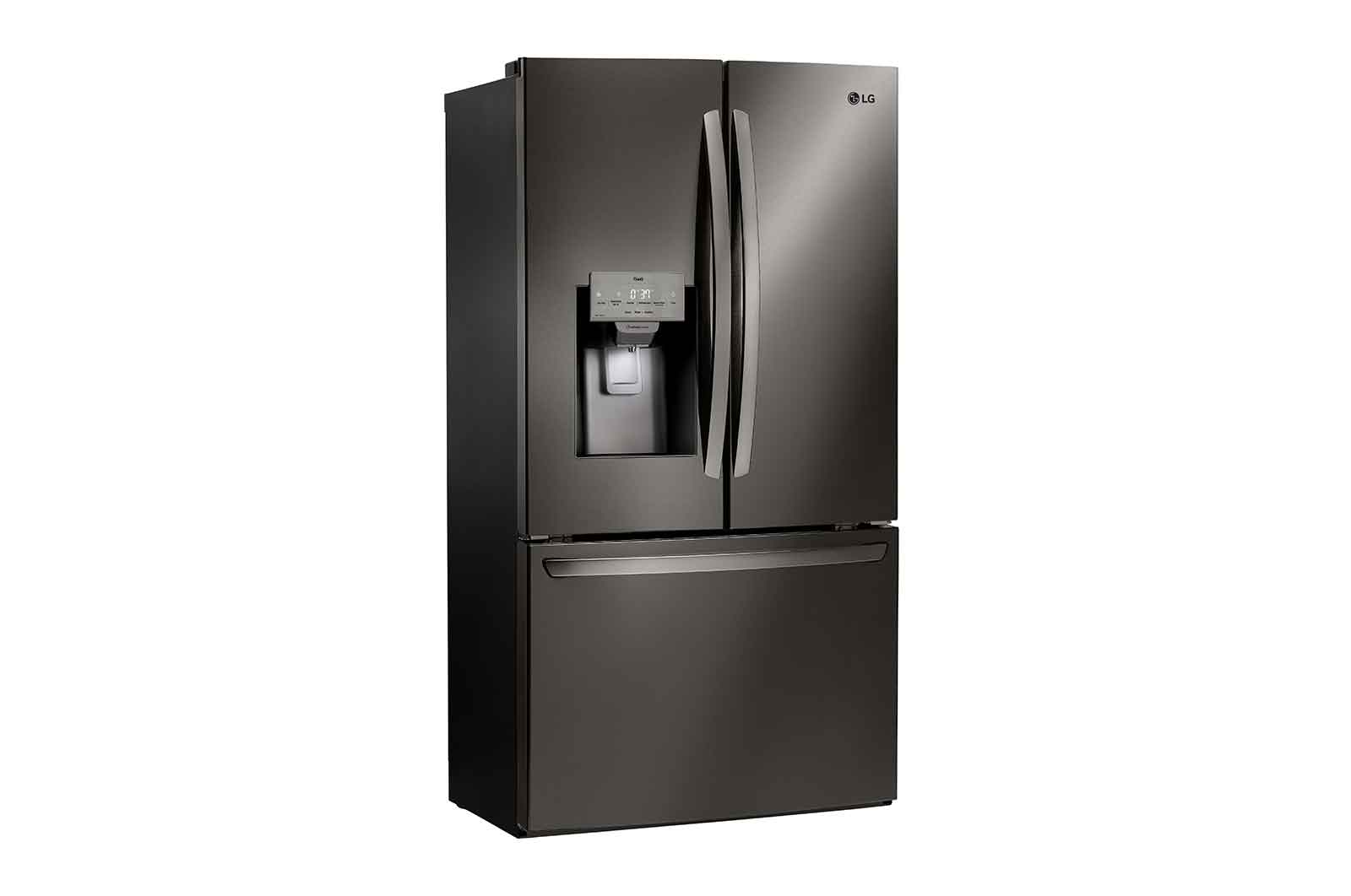 Lg LRFS28XBD 28 Cu.Ft 3 Door French Door, Standard Depth, Ice And Water With Single Ice