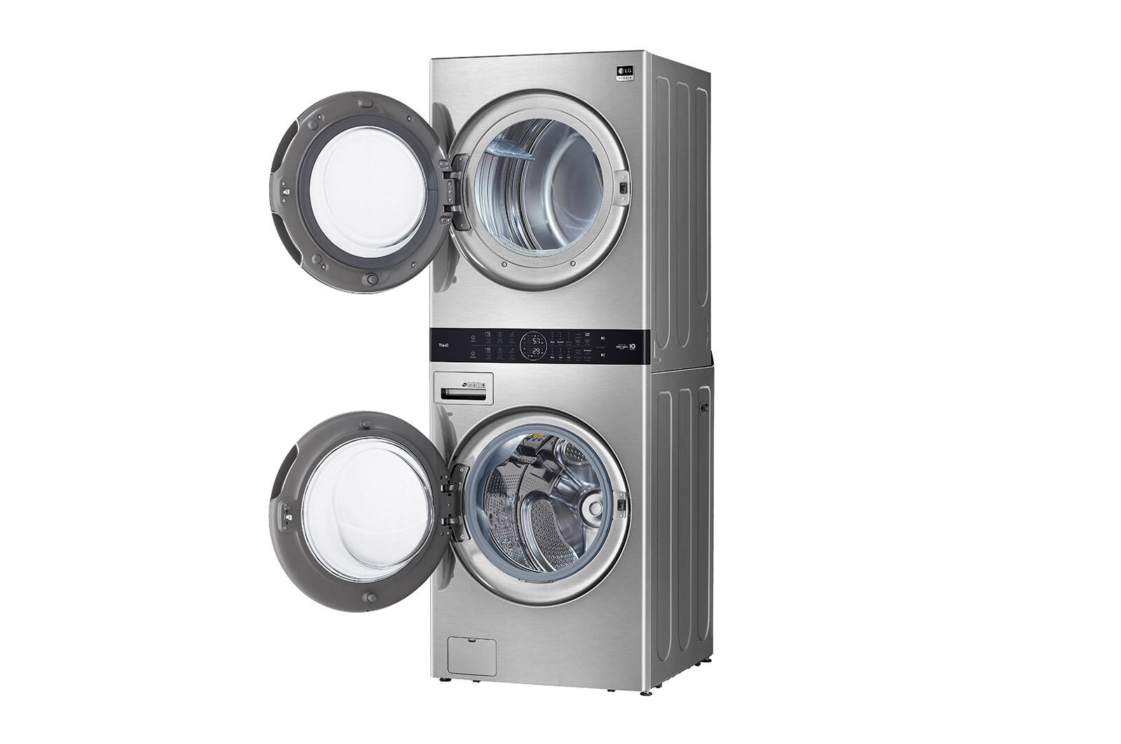 Lg WSEX200HNA Lg Studio Single Unit Front Load Washtower™ With Center Control™ 5.0 Cu. Ft. Washer And 7.4 Cu. Ft. Electric Dryer