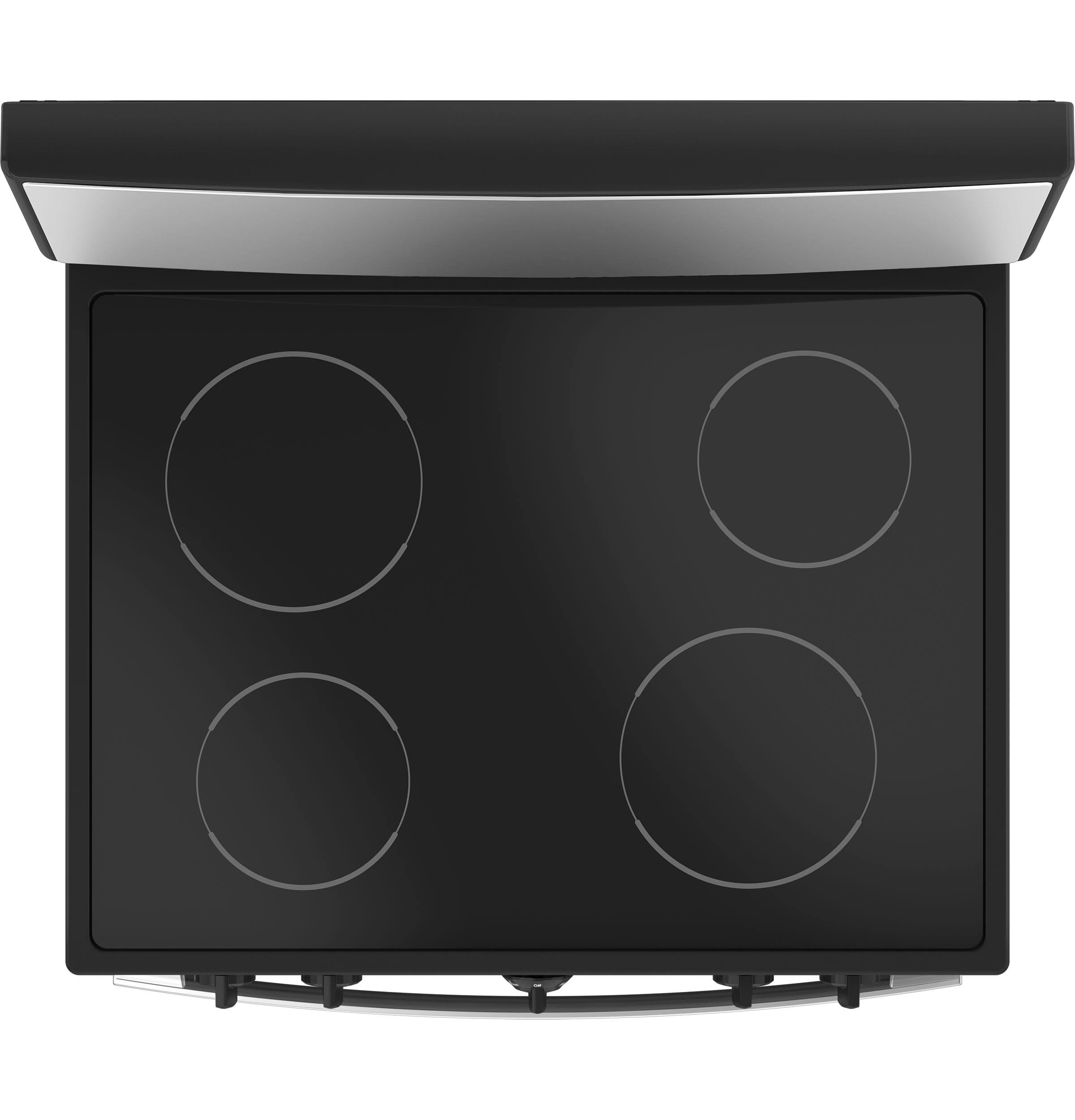 Ge Appliances JB480STSS Ge 30" Free-Standing Electric Radiant Smooth Cooktop Range