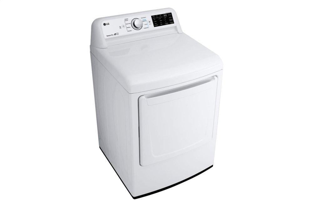 Lg DLG7101W 7.3 Cu. Ft. Gas Dryer With Sensor Dry Technology
