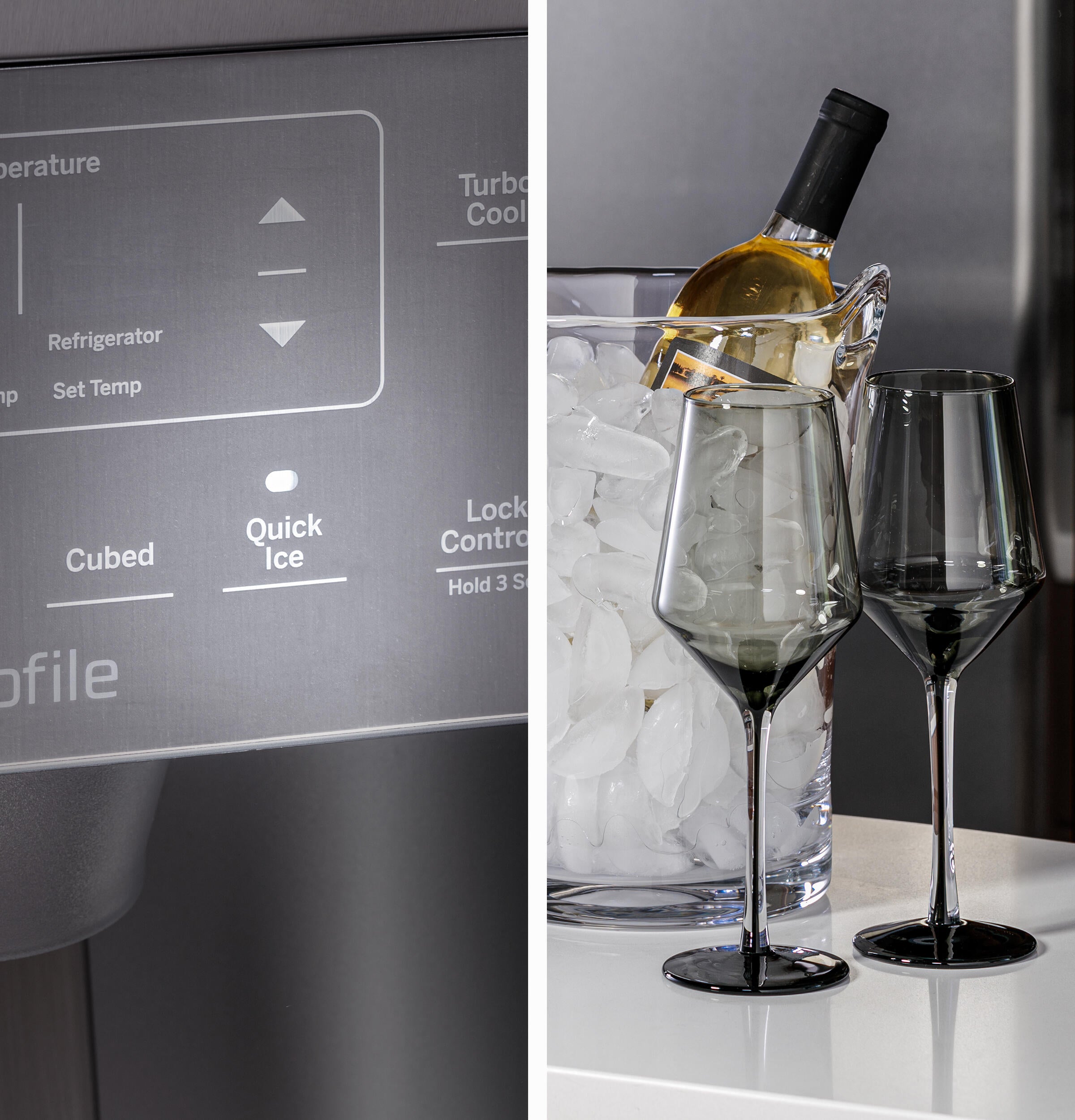 Ge Appliances PSE25KYHFS Ge Profile™ Series Energy Star® 25.3 Cu. Ft. Side-By-Side Refrigerator