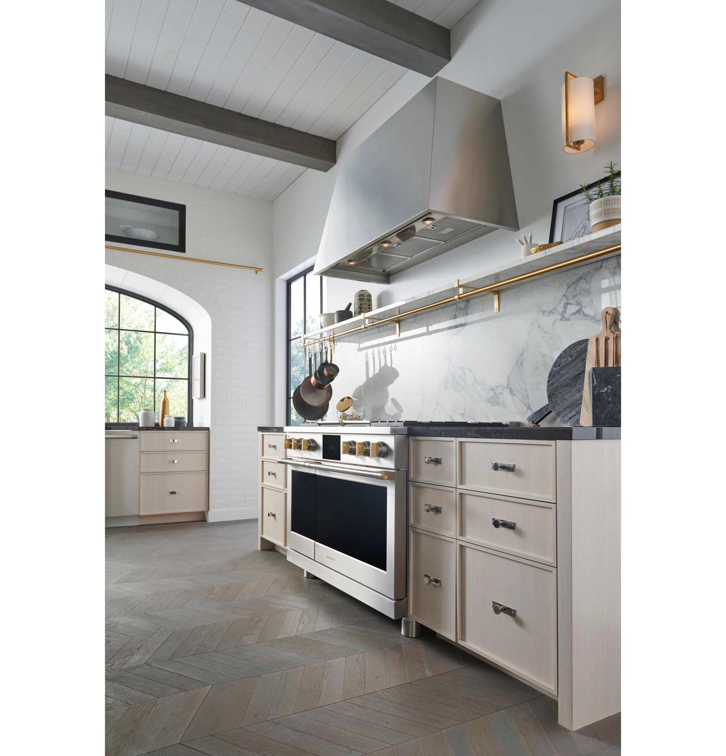 Monogram ZDP484NGTSS Monogram 48" Dual-Fuel Professional Range With 4 Burners, Grill, And Griddle