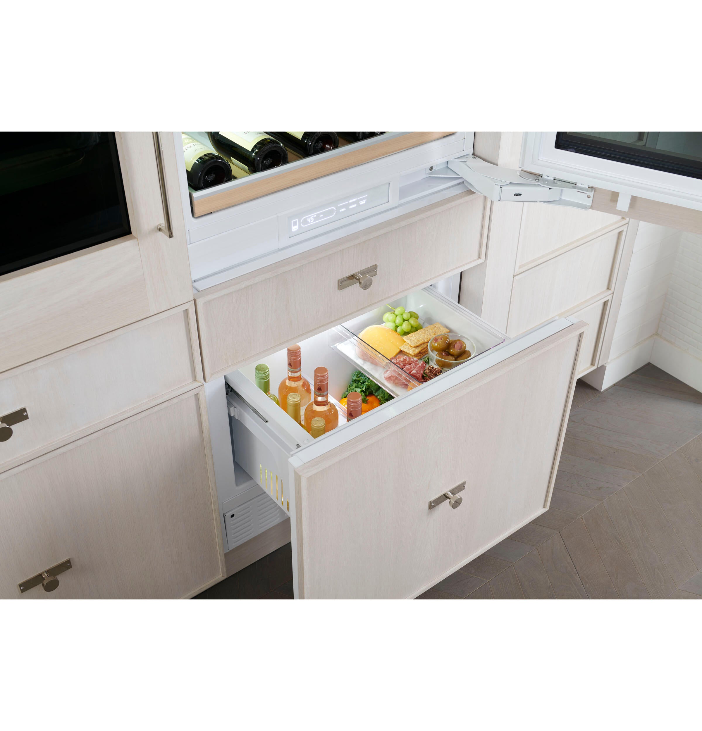 Monogram ZIW303NPPII Monogram 30" Fully Integrated Wine Refrigerator