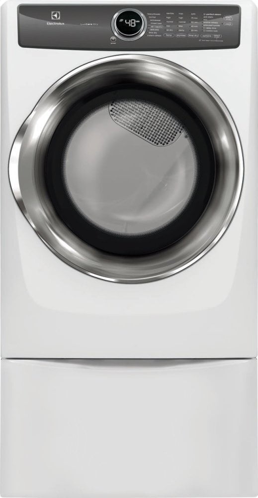 Electrolux EFMG527UIW Front Load Perfect Steam™ Gas Dryer With Luxcare® Dry And Instant Refresh - 8.0 Cu. Ft.