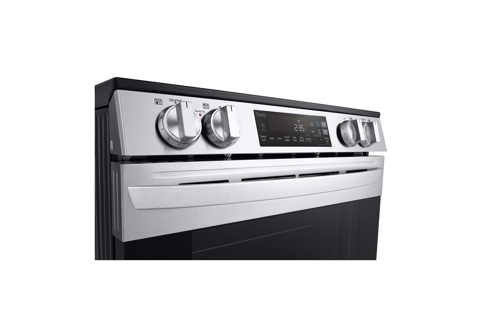 Lg LSEL6331F 6.3 Cu Ft. Smart Wi-Fi Enabled Electric Slide-In Range With Easyclean®