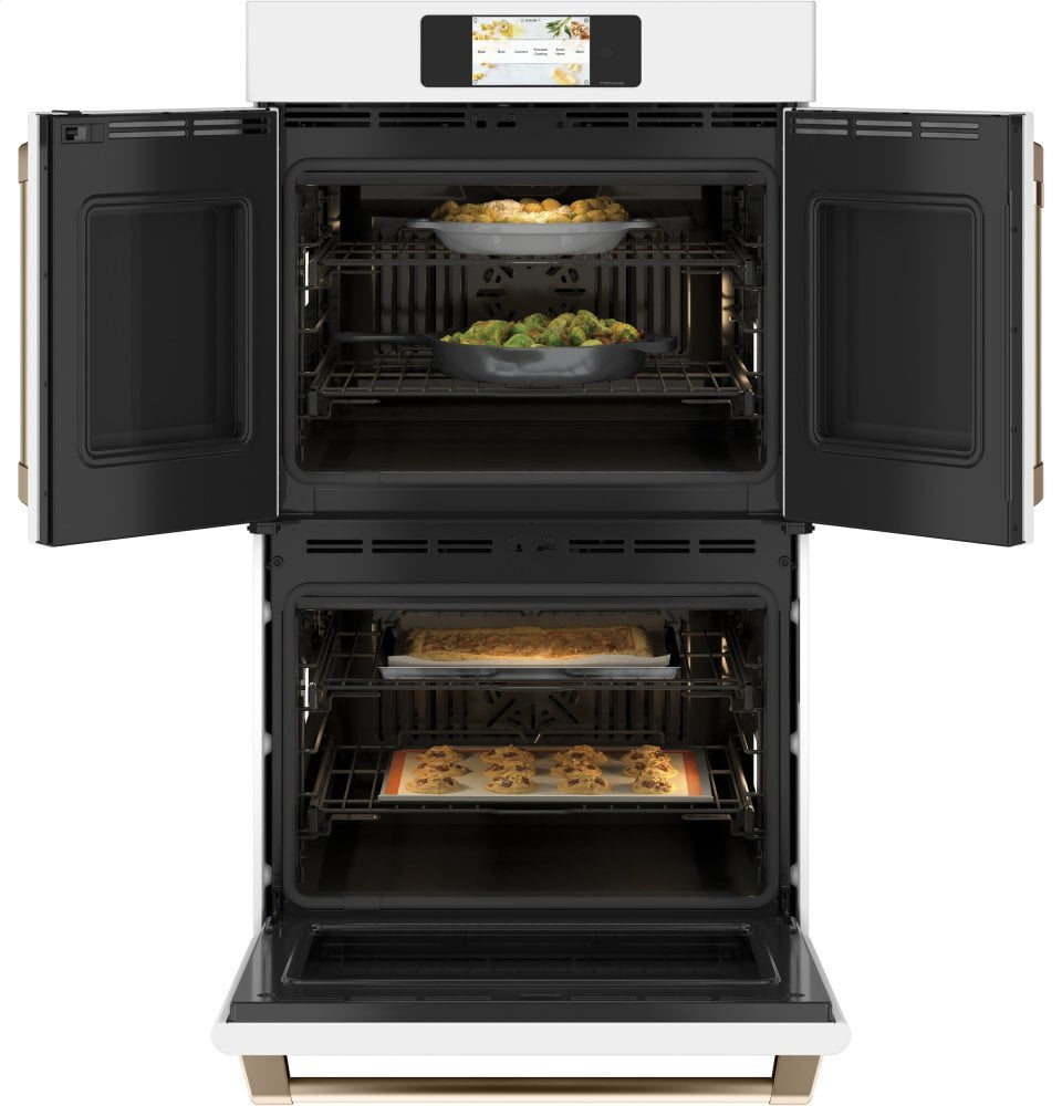 Cafe CTD90FP4NW2 Café Professional Series 30" Smart Built-In Convection French-Door Double Wall Oven