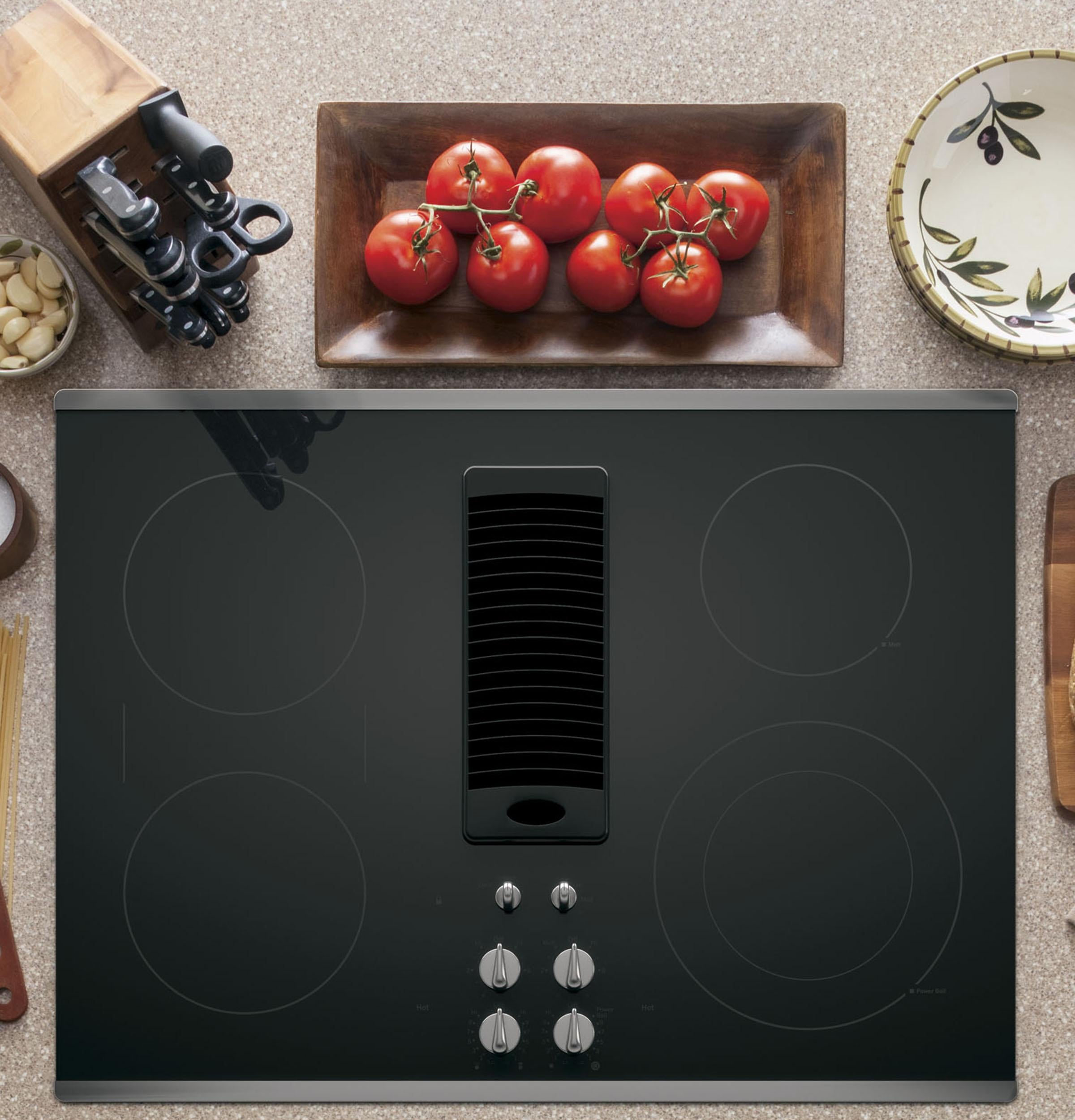Ge Appliances PP9830SJSS Ge Profile™ 30" Downdraft Electric Cooktop