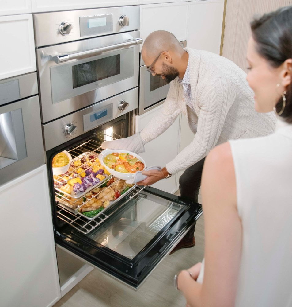 Thermador POD302LW 30-Inch Professional Double Wall Oven With Left Side Opening Door