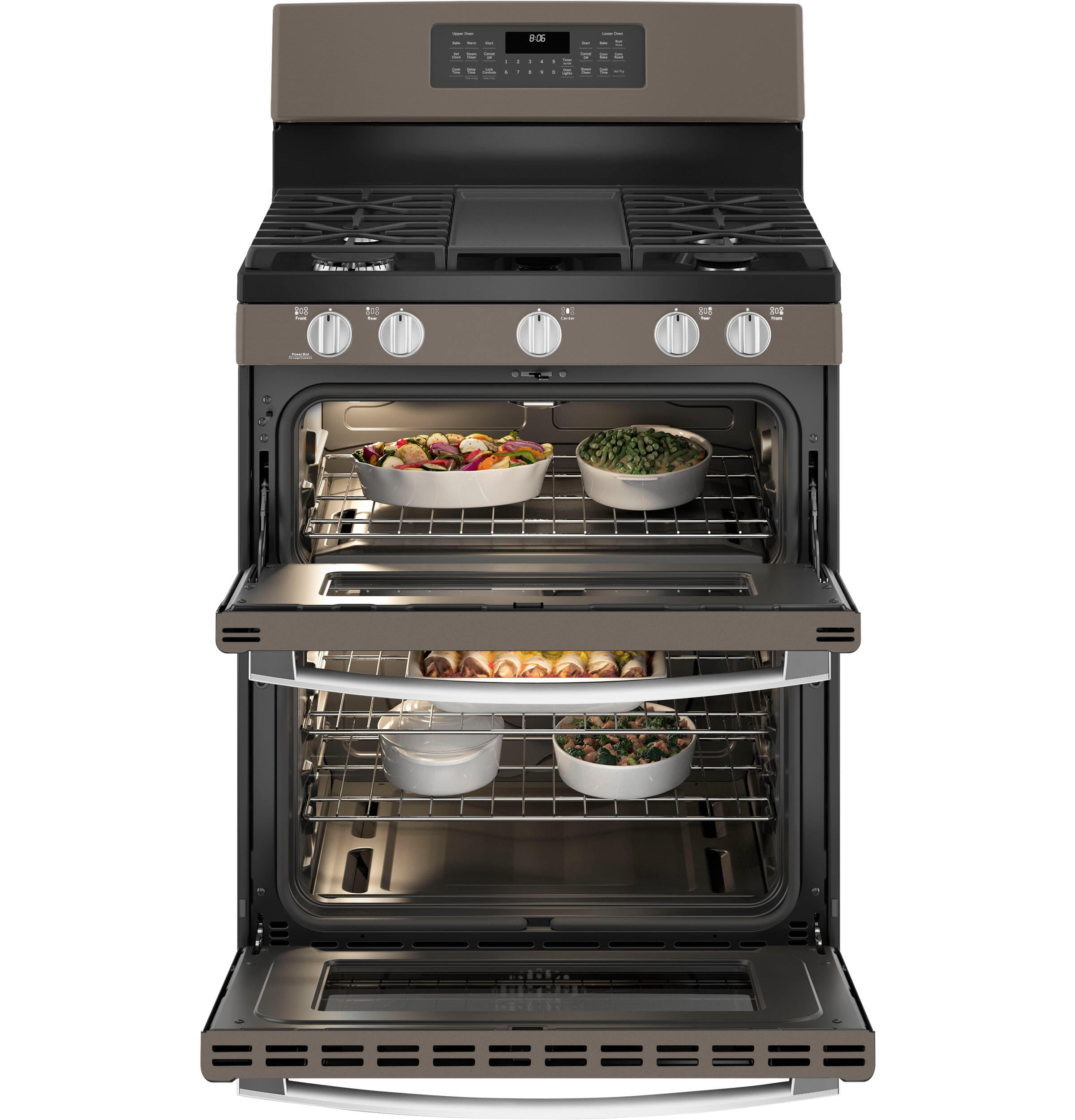 Ge Appliances JGBS86EPES Ge® 30" Free-Standing Gas Double Oven Convection Range