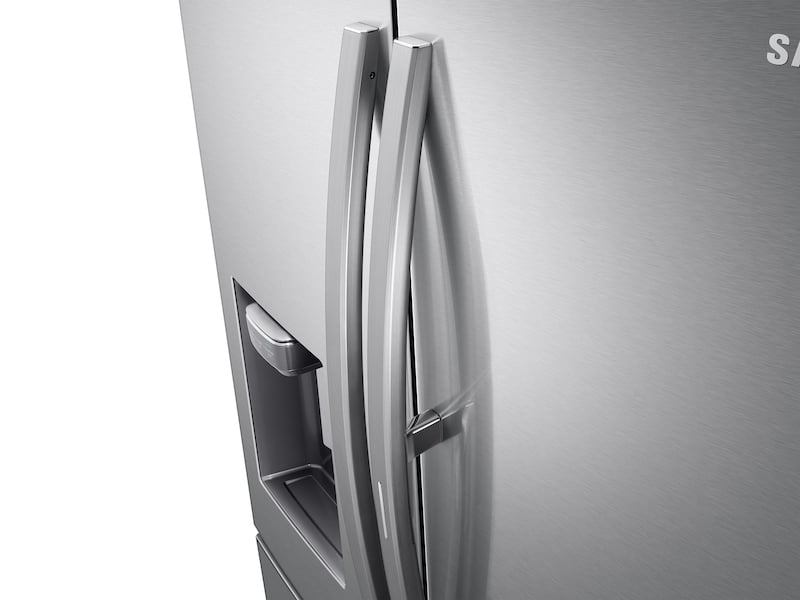 Samsung RF22R7351SR 22 Cu. Ft. Food Showcase Counter Depth 4-Door French Door Refrigerator In Stainless Steel