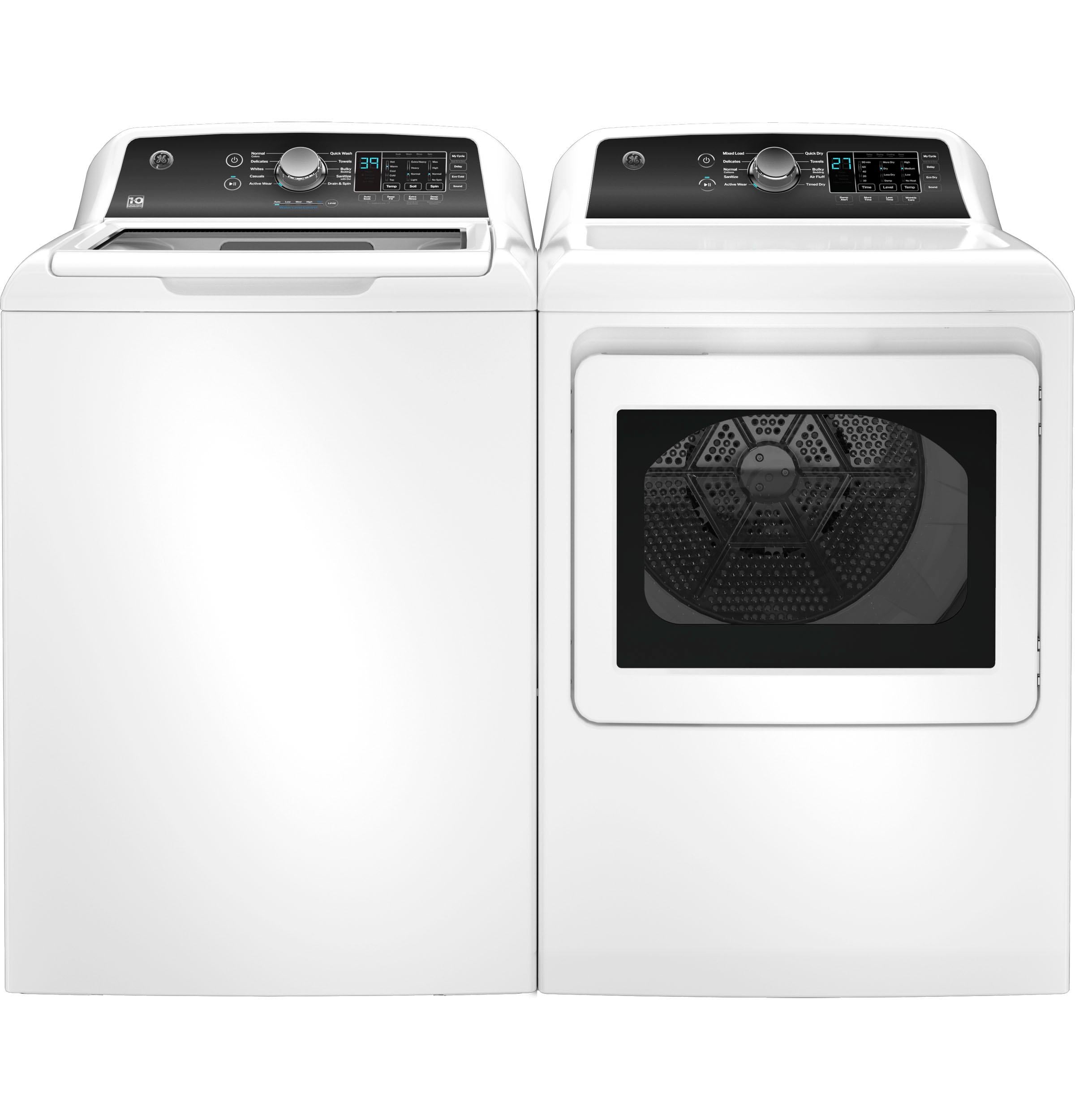 Ge Appliances GTD58GBSVWS Ge® 7.4 Cu. Ft. Capacity With Sensor Dry Gas Dryer
