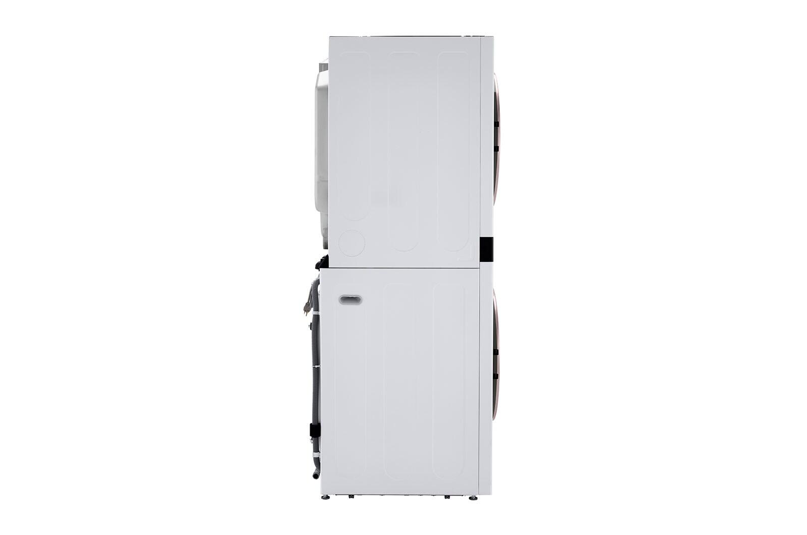 Lg WKG101HWA Single Unit Front Load Lg Washtower™ With Center Control™ 4.5 Cu. Ft. Washer And 7.4 Cu. Ft. Gas Dryer