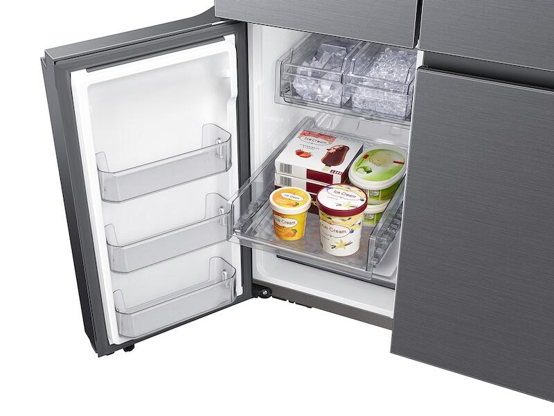 Samsung RF29A9671SG 29 Cu. Ft. Smart 4-Door Flex™ Refrigerator With Beverage Center And Dual Ice Maker In Black Stainless Steel