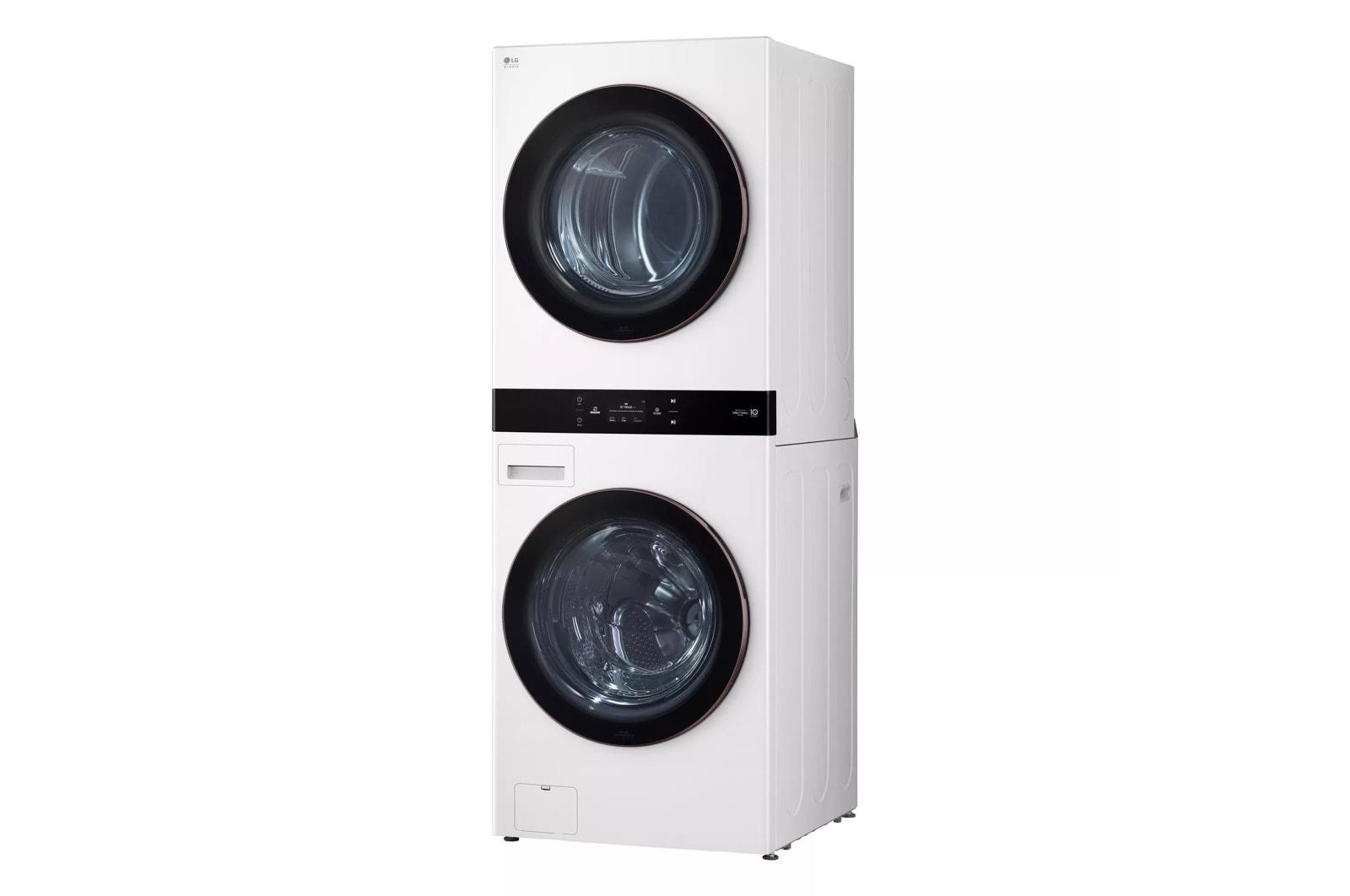 Lg SWWG50W4 Lg Studio Washtower™ Smart Front Load 5.0 Cu. Ft. Washer And 7.4 Cu. Ft. Gas Dryer With Center Control™