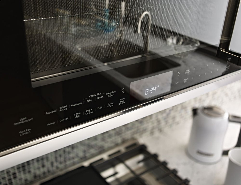 Kitchenaid KMHP519ESS 1200-Watt Convection Microwave With High-Speed Cooking - 30" - Stainless Steel