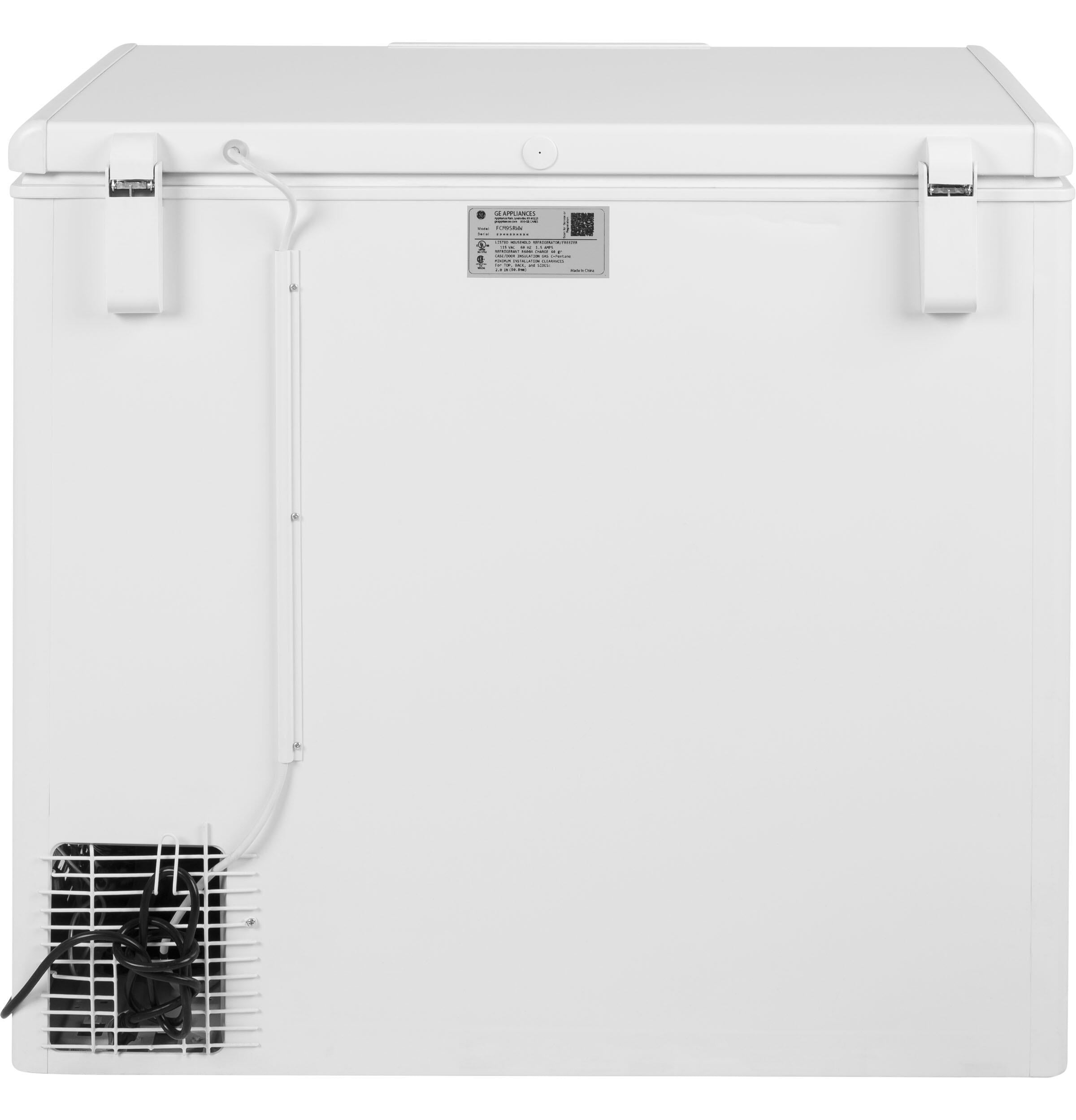 Ge Appliances FCM9SRWW Ge® 8.8 Cu. Ft. Manual Defrost Chest Freezer