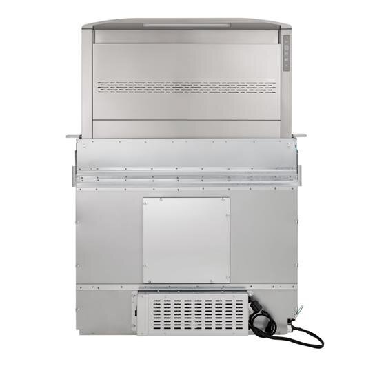 Best Range Hoods D49M48SB Cattura Downdraft Ventilator - 48" Stainless Steel 650 Max Cfm To 1650 Max Cfm