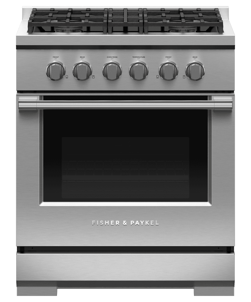 Fisher & Paykel RGV3304N Gas Range, 30", 4 Burners