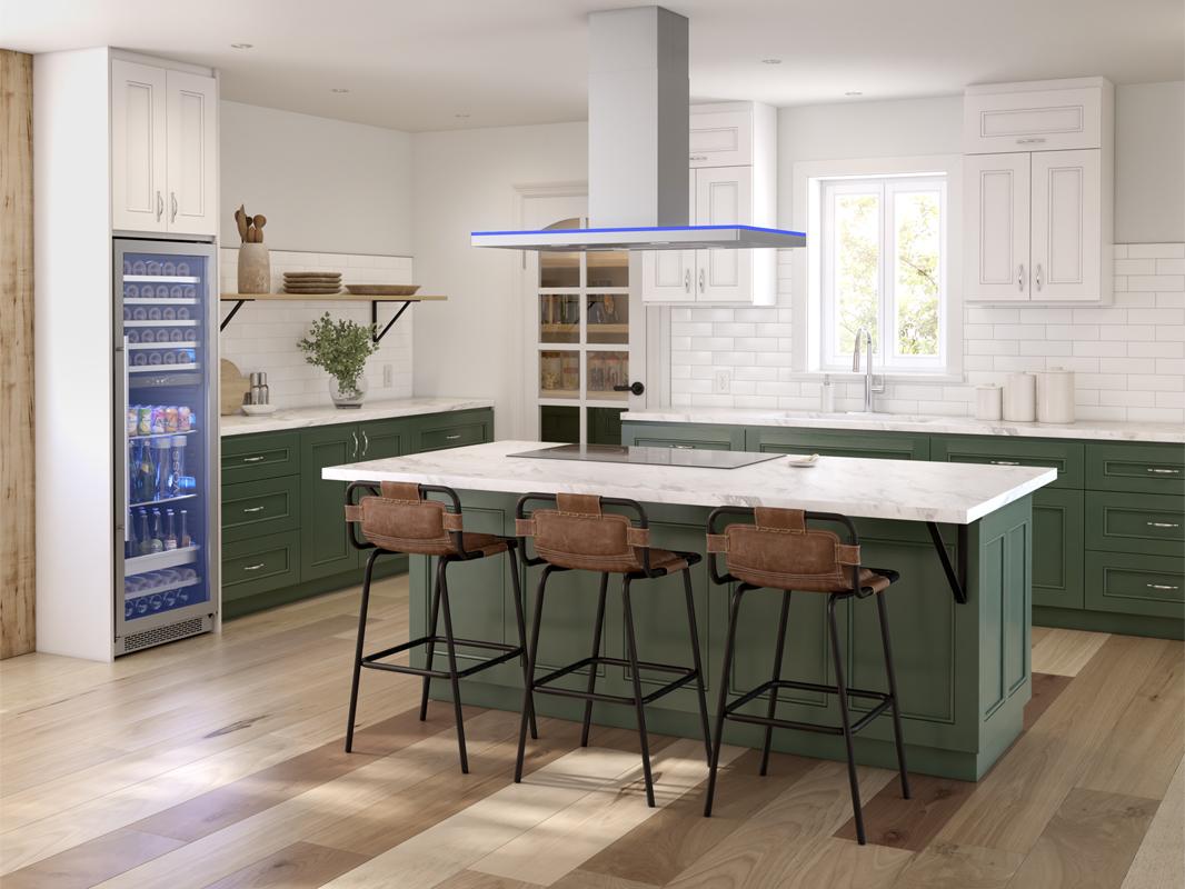 Zephyr ZLCM90CS 36" Luce Island