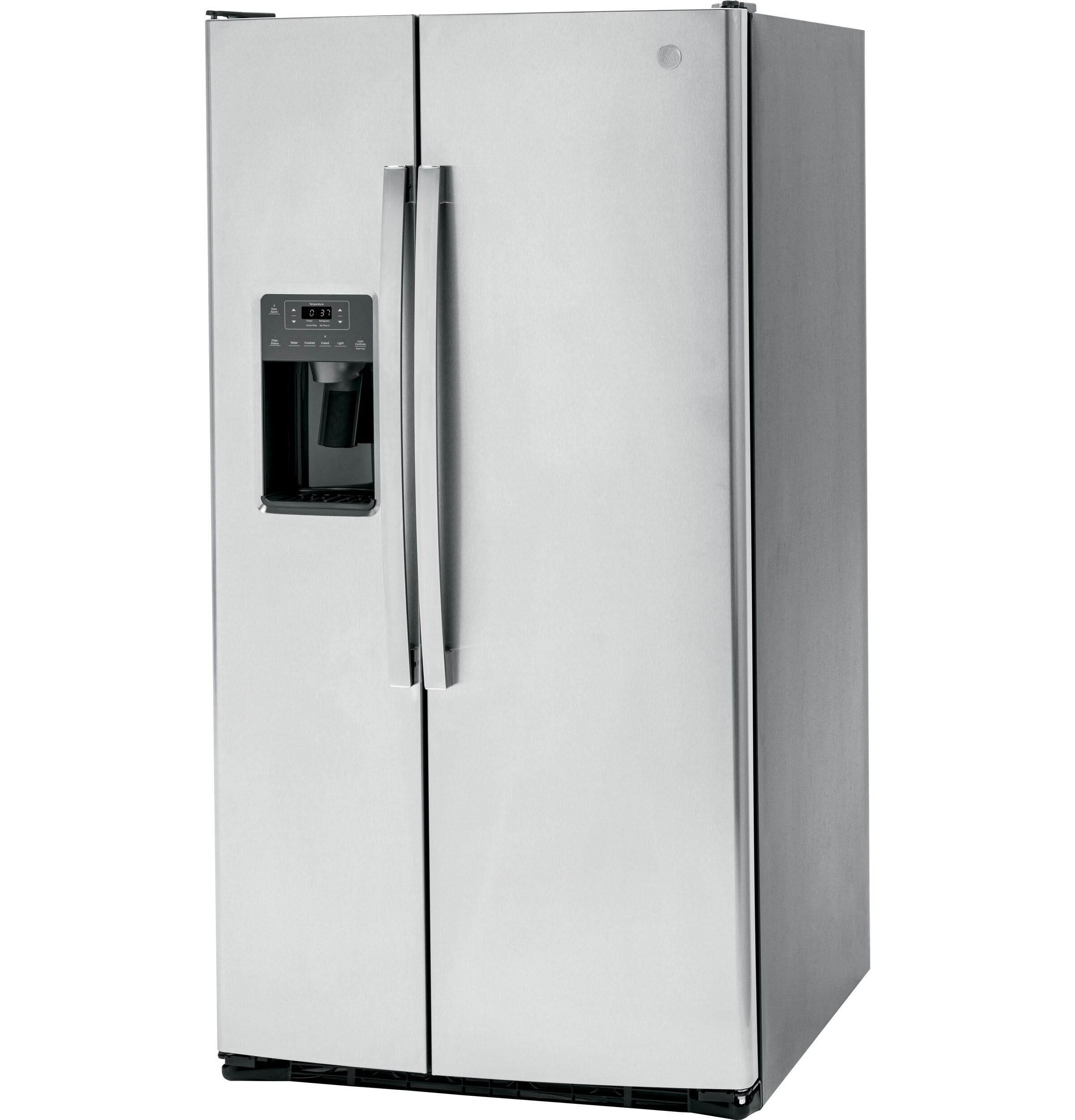 Ge Appliances GSE25GYPFS Ge® Energy Star® 25.3 Cu. Ft. Side-By-Side Refrigerator