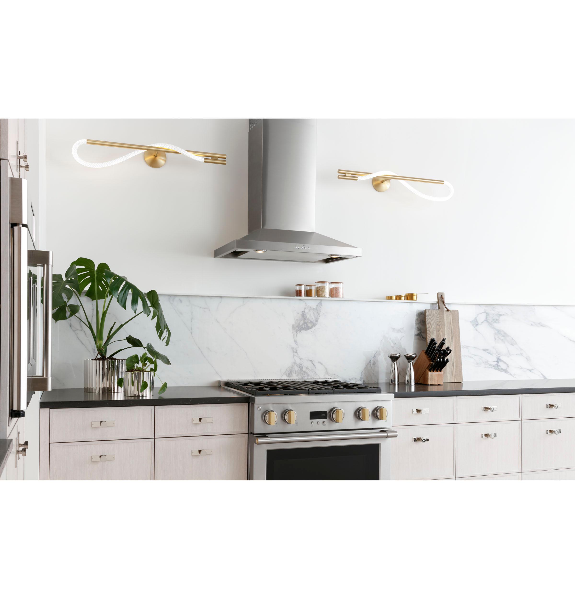 Monogram ZVW8301SWSS 30" Wall-Mounted Vent Hood