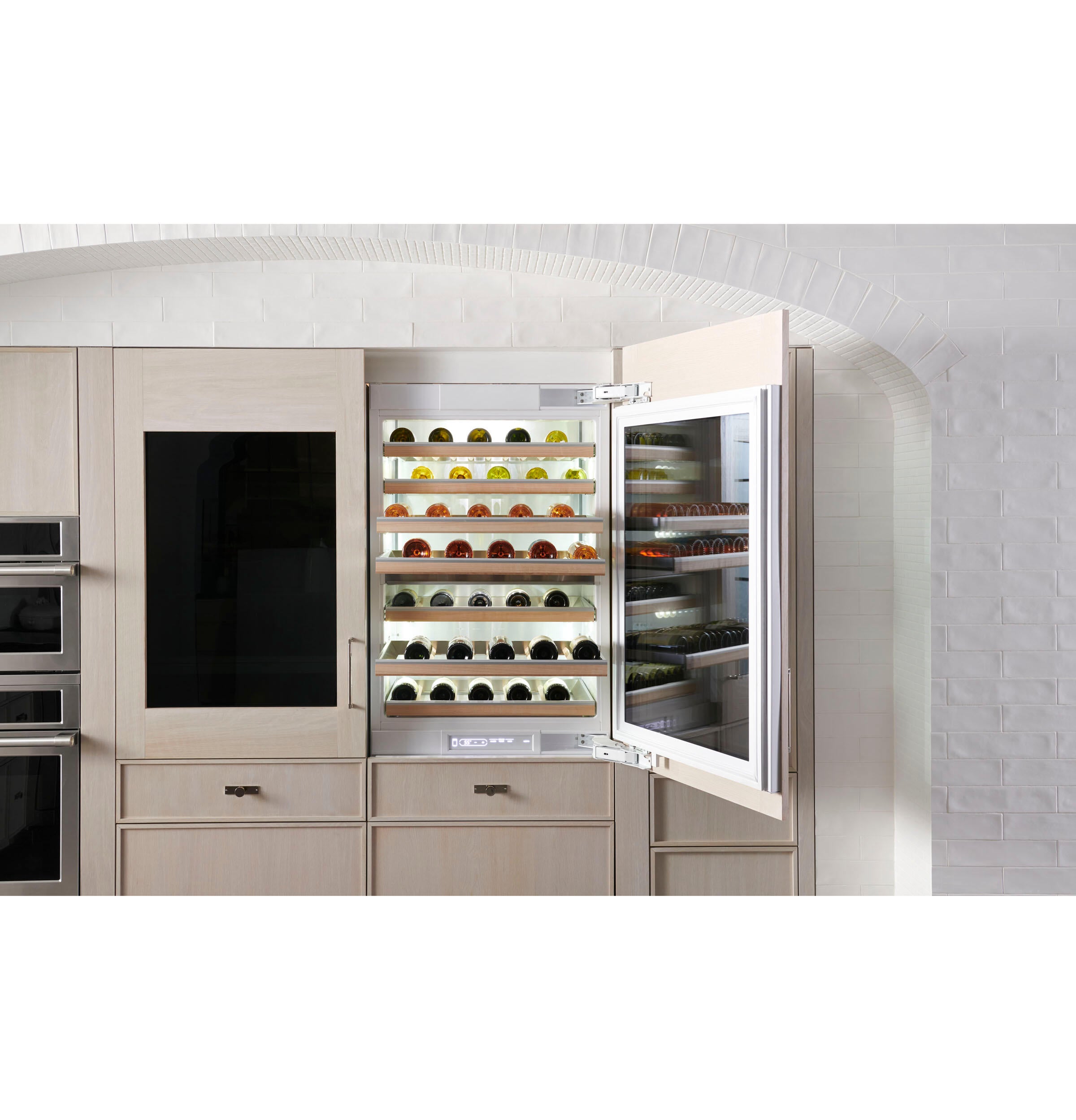 Monogram ZIW303NPPII Monogram 30" Fully Integrated Wine Refrigerator